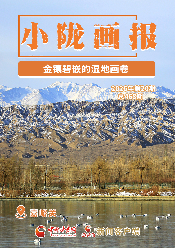 【小隴畫報·468期】嘉峪關:金鑲碧嵌的濕地畫卷