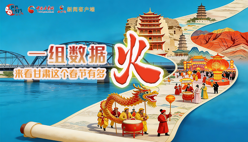 海報｜一組數(shù)據(jù)，來看甘肅這個春節(jié)有多火